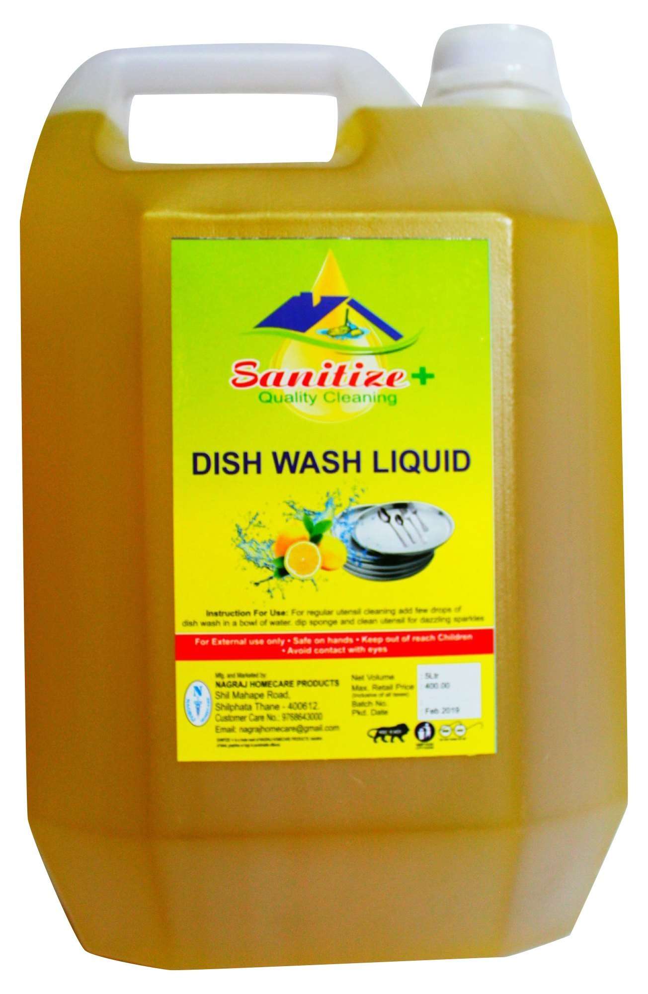Dishwash 5ltr cane