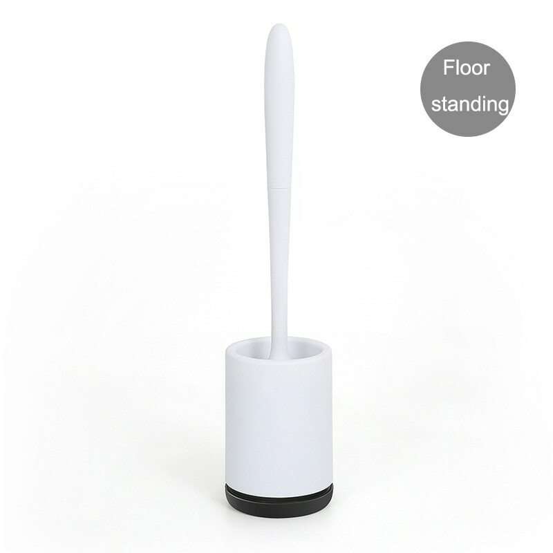 Toilet brush with stand set