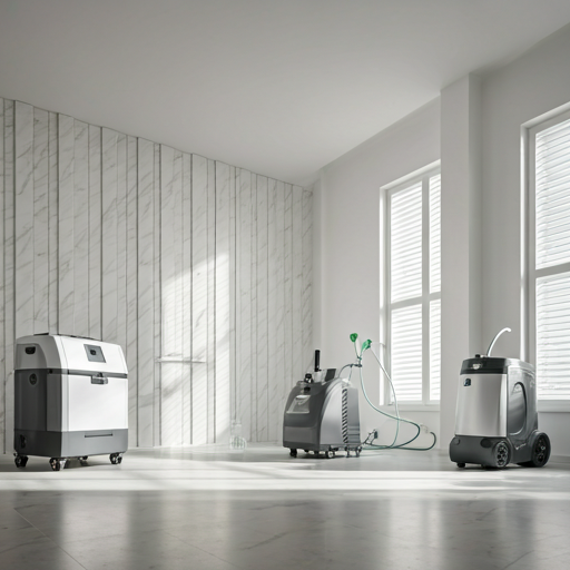 Luxury industrial showroom