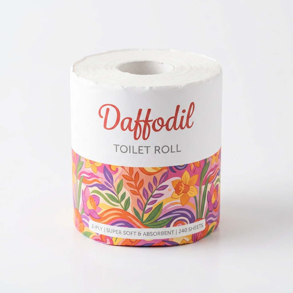 Toilet roll Daffodil (76mtr)